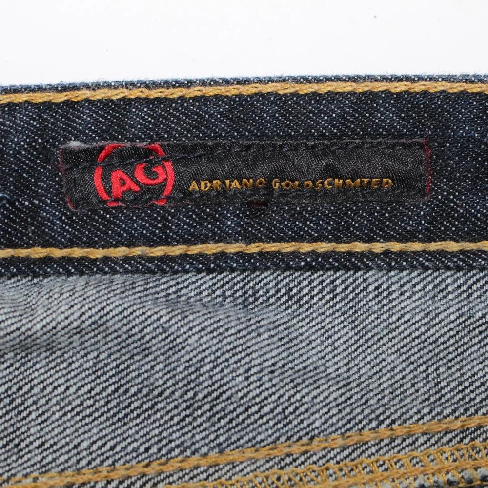 AG Adriano GoldSchmied Jeans Women's 28R Blue The Angel Bootcut w/ 28" inseam - Picture 9 of 11